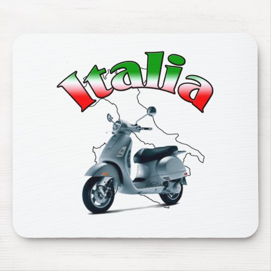 Tapis De Souris Scooter italien (Devant)