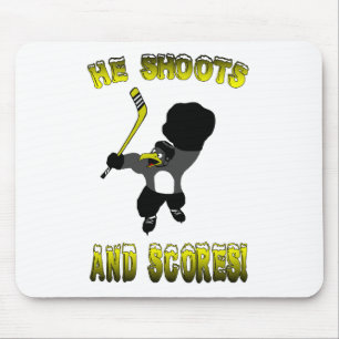 Tapis De Souris Score de pingouin Mousepad
