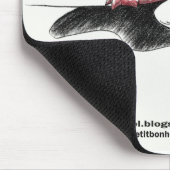 Tapis de souris Scorfel sur vache (Coin)