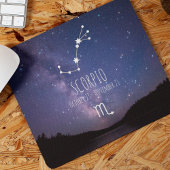 Tapis De Souris Scorpio | Constellation Zodiaque personnalisée