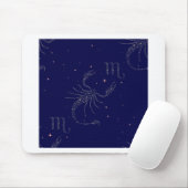 Tapis De Souris scorpio étoiles (Avec souris)