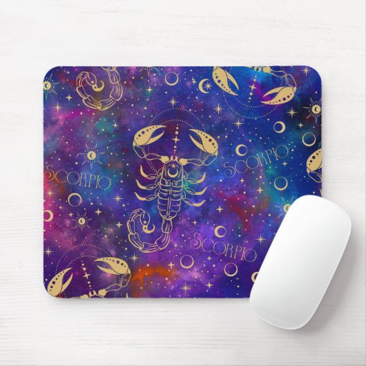 Tapis De Souris Scorpio Galaxy (Avec souris)