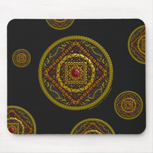 Tapis De Souris Scorpio Mandala Mouse (Devant)