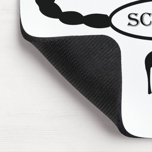 Tapis De Souris Scorpio noir Scorpion étoile (Coin)