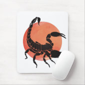 Tapis De Souris Scorpio, signe zodiaque (Avec souris)