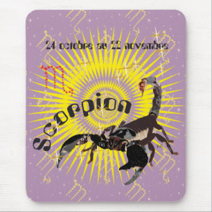 Tapis De Souris Scorpion 24 octobre 22 novembre Tapi de souri