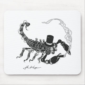 Tapis De Souris Scorpion Mousepad de Steampunk