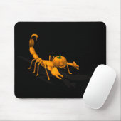 Tapis De Souris Scorpion orange (Avec souris)