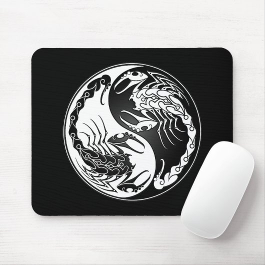 Tapis De Souris Scorpions de Yin Yang (Avec souris)