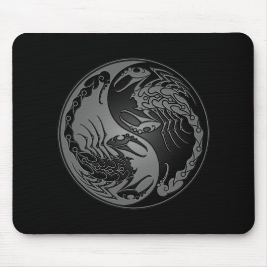 Tapis De Souris Scorpions foncés de Yin Yang (Devant)