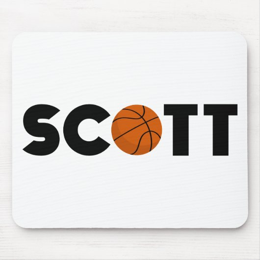 Tapis De Souris Scott Basket (Devant)