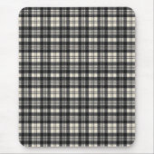 Tapis De Souris Scott Black and White Original Scottish Tartan (Devant)
