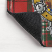 Tapis De Souris Scott Tartan & Badge (Coin)