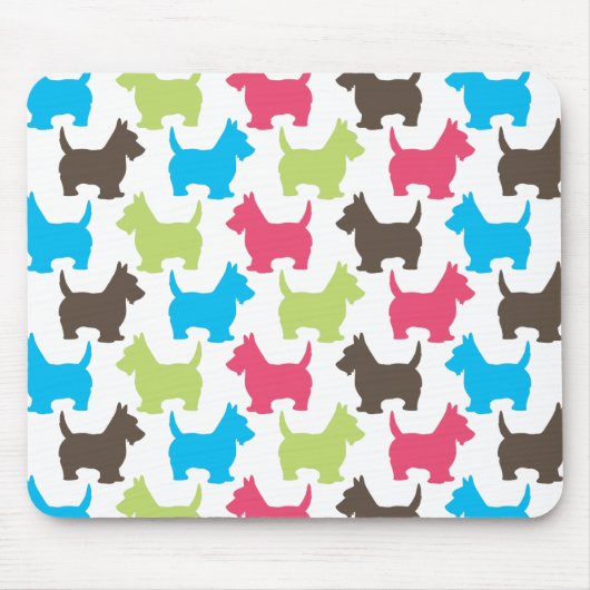 Tapis De Souris Scotties Mousepad (Devant)