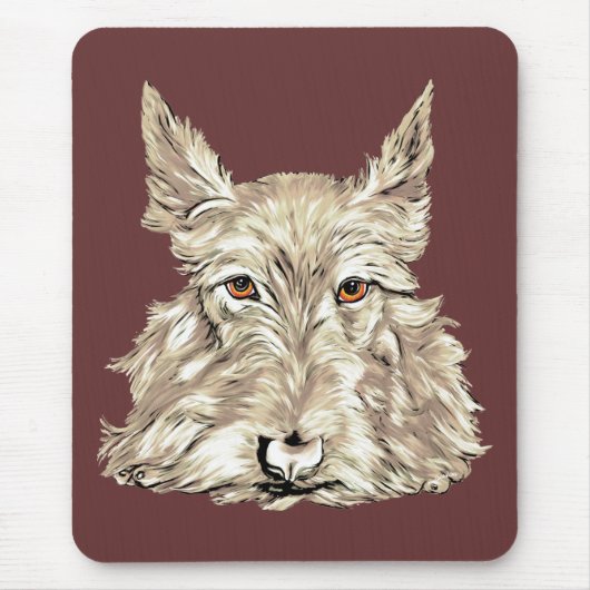 Tapis De Souris Scottish Terrier à Wheaten (Devant)
