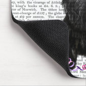 Tapis De Souris Scottish Terrier et Casquette de fête (Coin)