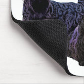 Tapis De Souris Scottish Terrier trio noir/blanc, Great Scott ! (Coin)