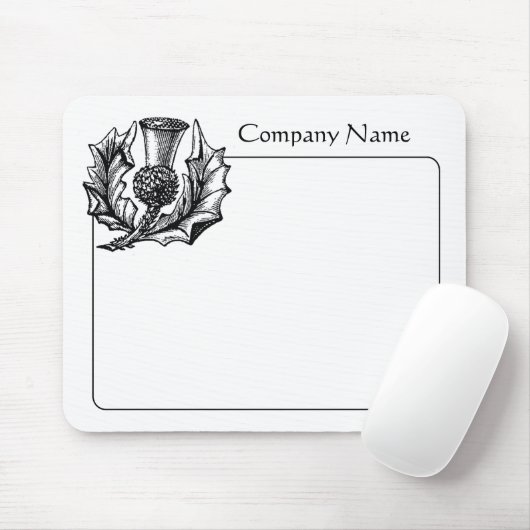 Tapis De Souris Scottish Thistle Graphic (Avec souris)