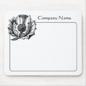 Tapis De Souris Scottish Thistle Graphic (Devant)