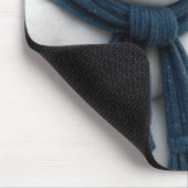 Tapis De Souris Scowling Snowman With a Bunny (Coin)