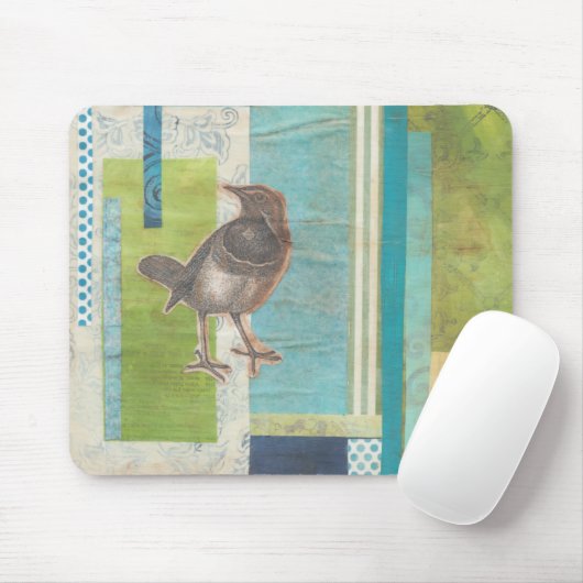 Tapis De Souris Scrapbook Avian I (Avec souris)