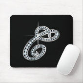 Tapis De Souris Script C "Diamond Bling" (Avec souris)