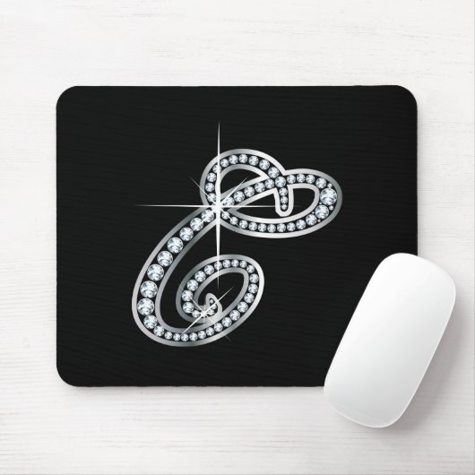 Tapis De Souris Script C "Diamond Bling" (Avec souris)