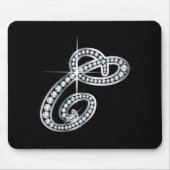 Tapis De Souris Script C "Diamond Bling" (Devant)