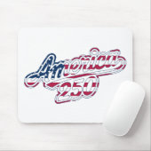 Tapis De Souris Script Drapeau Semiquincentenaire America 250 (Avec souris)