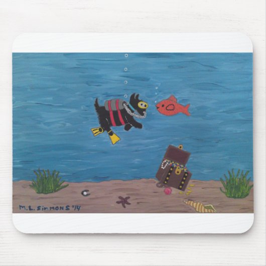 TAPIS DE SOURIS SCUBA SCOTTIE (Devant)
