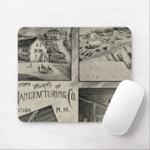 Tapis De Souris Scythestone travaille, Pike Manufacturing Co. (Avec souris)