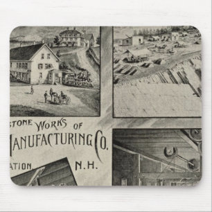 Tapis De Souris Scythestone travaille, Pike Manufacturing Co.