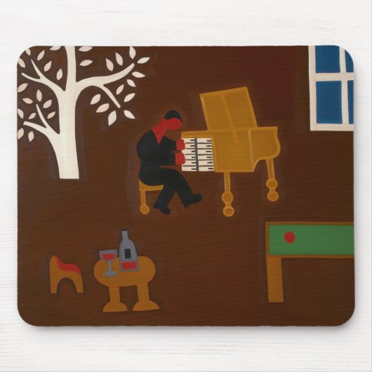 Tapis De Souris Se rappelant cela fin de l'après-midi… 2007 (Devant)