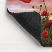 Tapis De Souris Se rappeler le champ de | des pavots (Coin)