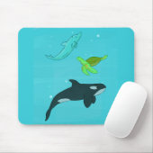 Tapis De Souris Sea Animals (Avec souris)