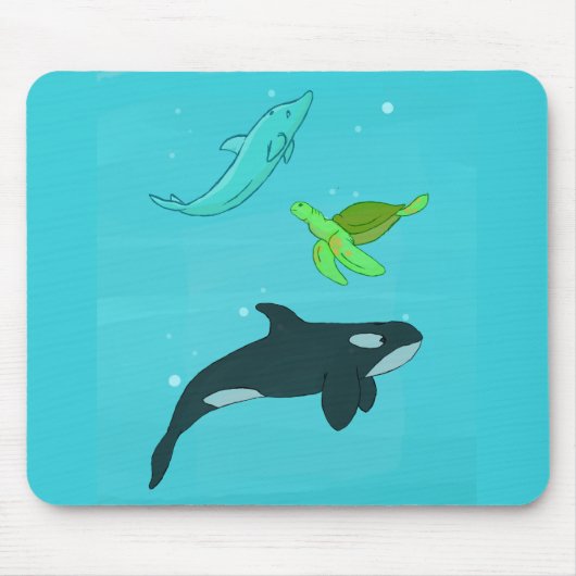 Tapis De Souris Sea Animals (Devant)