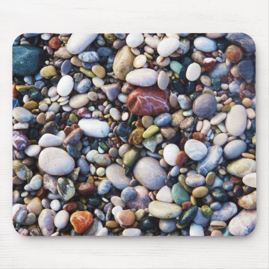Tapis De Souris Sea Pebbles Beach Stations Rhodes Grèce (Devant)