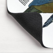 Tapis De Souris Sea turtle cartoon (Coin)