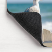 Tapis De Souris Seagull Flying a Kite (Coin)