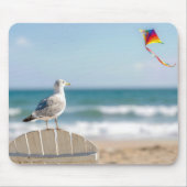 Tapis De Souris Seagull Flying a Kite (Devant)