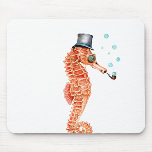 Tapis De Souris Seahorse Steampunk (Devant)