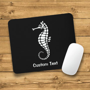 Tapis De Souris Seahorse White