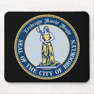 Tapis De Souris Seal of Brooklyn (Borough in New York City)