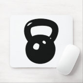 Tapis De Souris Séance d'entraînement de Kettlebell (Avec souris)