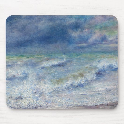 Tapis De Souris Seascape by Renoir - Impressionniste Ocean View (Devant)