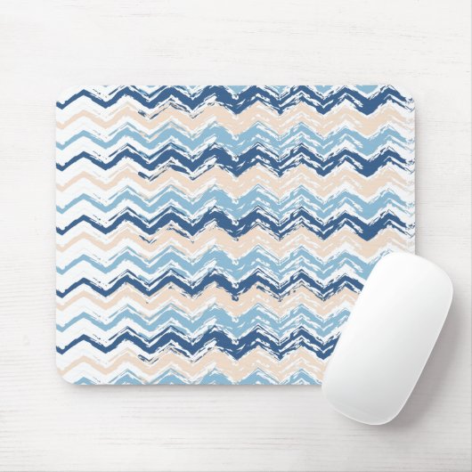 Tapis De Souris Seashore Scribble ZigZag (Avec souris)