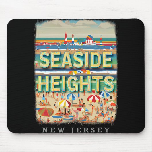 Tapis De Souris Seaside Heights New Jersey Nj Beachside Bliss Sd26 (Devant)