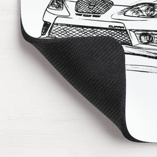 Tapis De Souris Seat Léon Cupra 2009 (Coin)