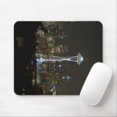 Tapis De Souris Seattle la nuit (Avec souris)