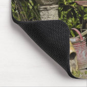 Tapis De Souris seaux, chaussures et fleurs, Zaanse Schans, (Coin)